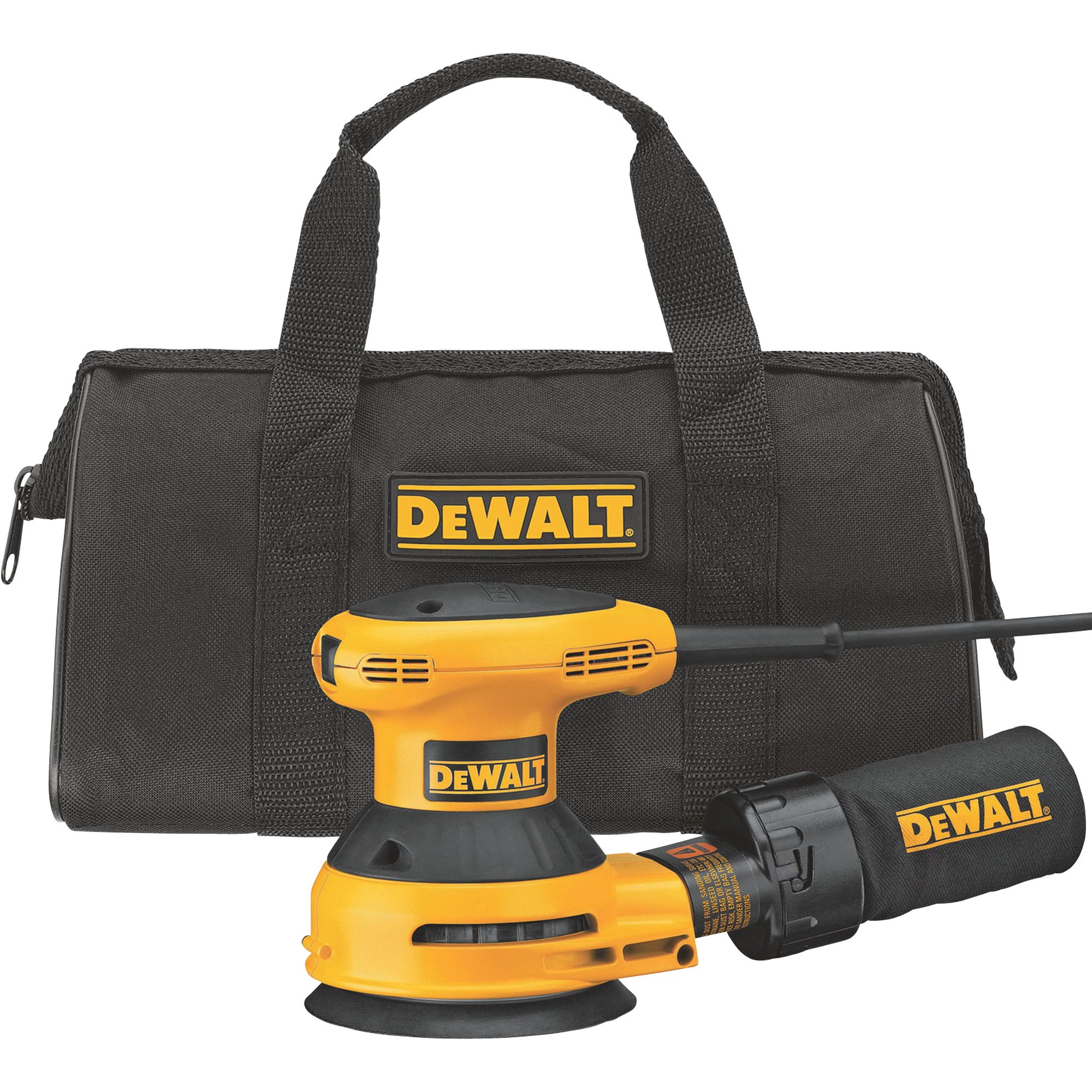 DEWALT Heavy-Duty 5in. Random Orbital Sander Kit, Model# D26451K